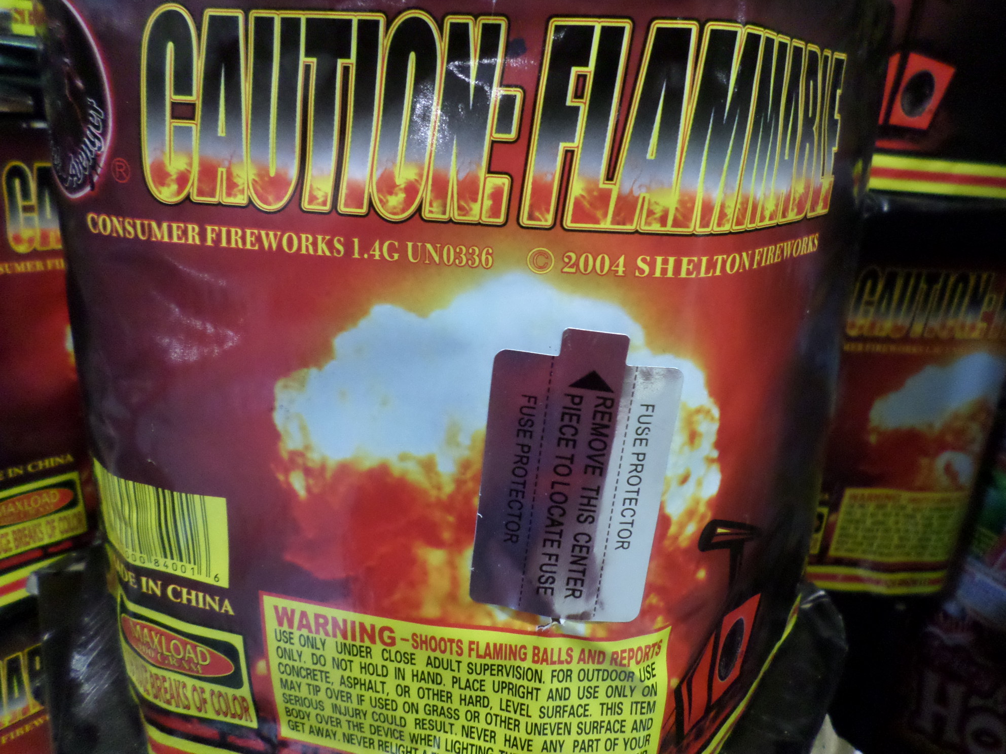 CAUTION FLAMMABLE-image